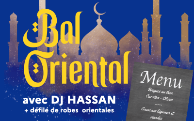 SOIREE BAL ORIENTAL – 8 JUIN